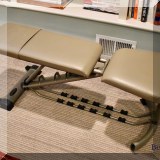 Z01. Danskin weight bench. 